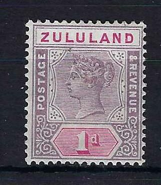Image of South African States ~ Zululand SG 21a MM British Commonwealth Stamp